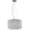 Et2 Spiral 7-Light 16.75" Wide Polished Chrome Pendant Light E23135-10PC - alternate 1